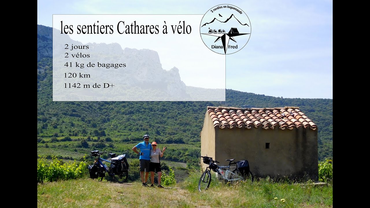 Route des Cathares à vélo
