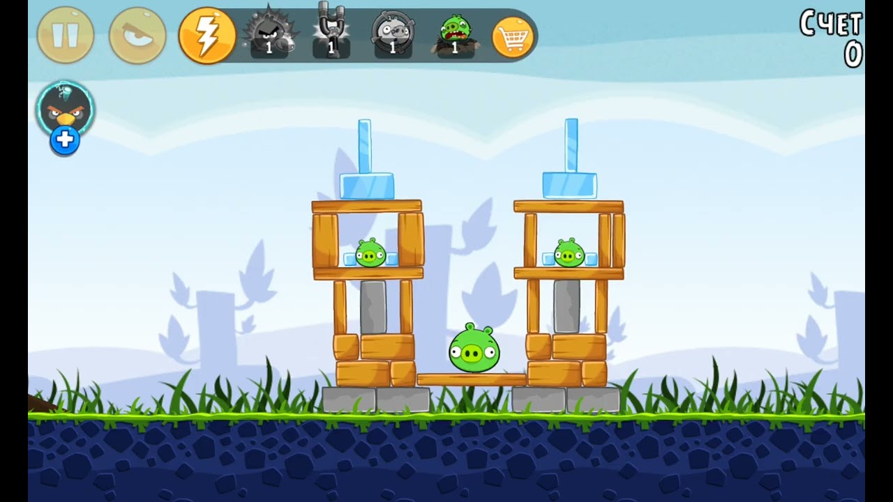 Прохождение игры angry birds эпизод poached eggs 1 часть