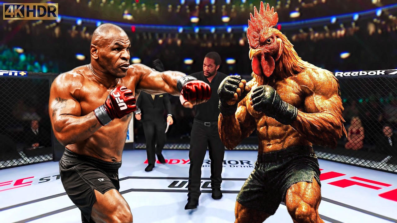 TRUE Mike Tyson vs. Rooster 2 | EA Sports UFC 5