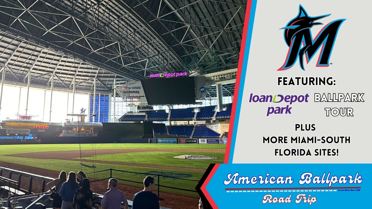 Home of the Miami Marlins - loanDepot Park Tour -  Miami, FL plus More Sites!