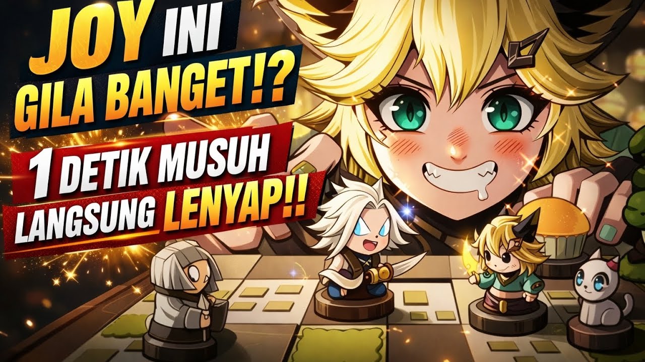 Gameplay Joy Rank Mythic Full Damage | MOBILE LAGEND BANG BANG