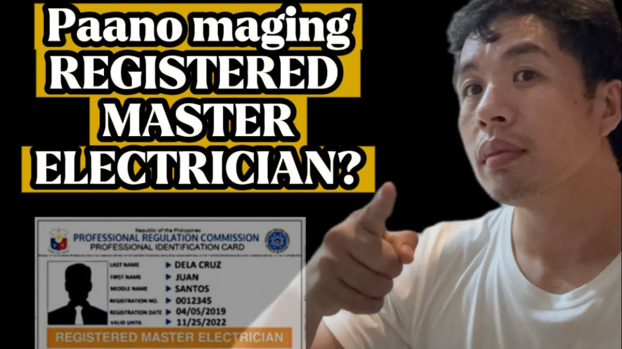 Paano maging Registered Master Electrician? #electrician #tesdatraining #electrical #lineman