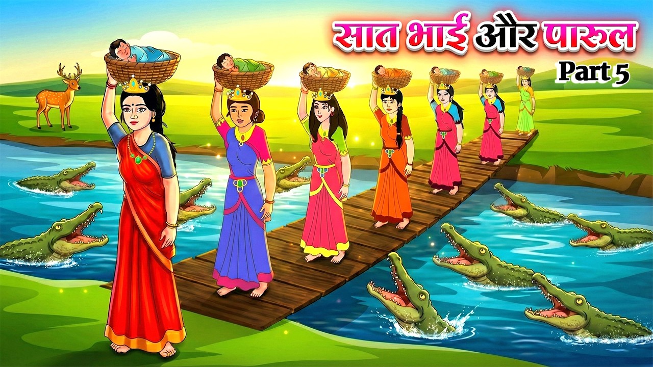 Saat Bhai Aur Parul - Episode 05 |सात भाई और पारुल |Hindi Fairy Tales |Hindi Kahaniya |Hindi Cartoon