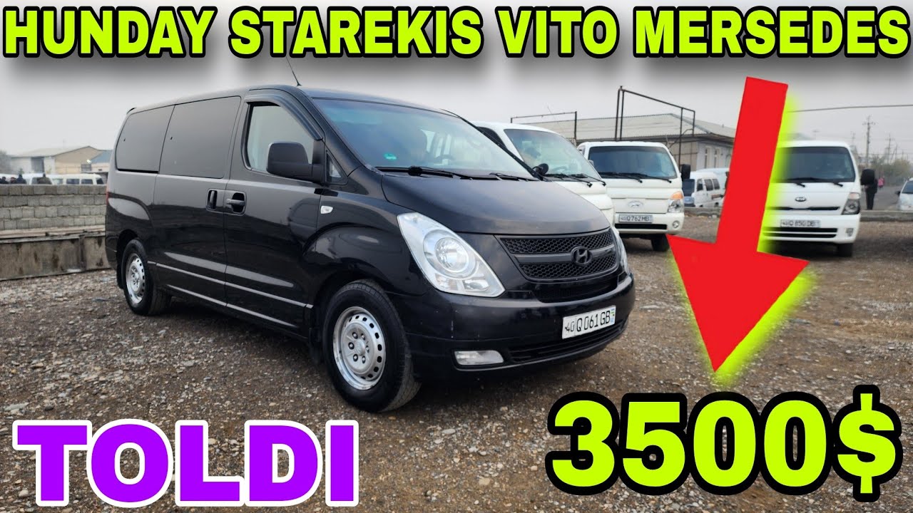 2 FARG'ONA MASHINA BOZORIDA 4000$ GA FOTON SOTLADI KIA KARNIVAL MERSADES VITO HUNDAY STAREKIS