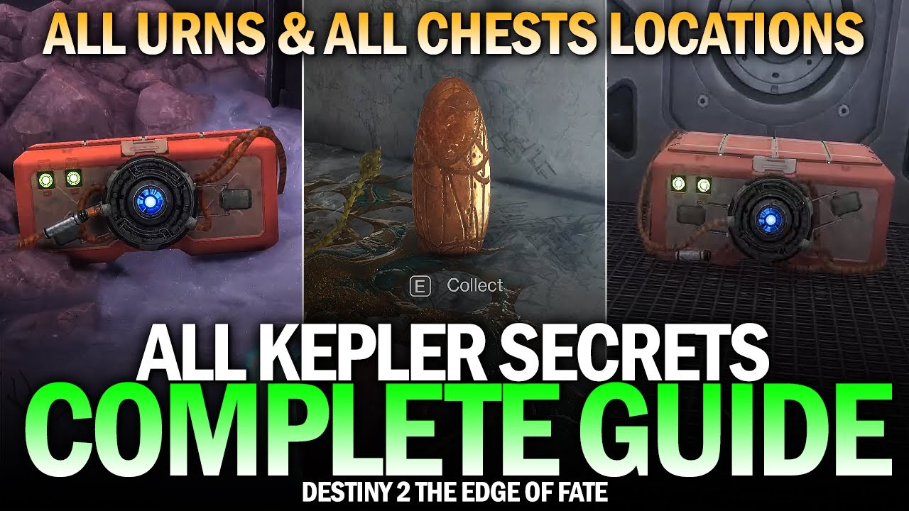The Ultimate Kepler Secrets Guide - All Urns & All Chests Complete Locations Guide [Destiny 2]