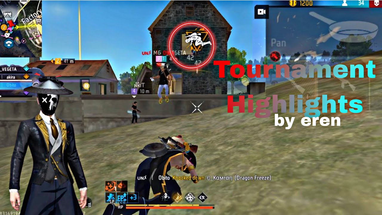 TOURNAMENT HIGHLIGHTS🔥//FREEGIRE MAX #1
