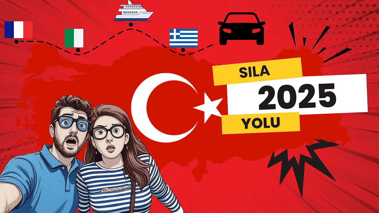 Sila Yolu 2025 - 6 çocukla : Fransa 🇫🇷 → İtalya 🇮🇹 ⛴️ Yunanistan 🇬🇷 → Türkiye (🐓 DENIZLI 🐓) 🇹🇷