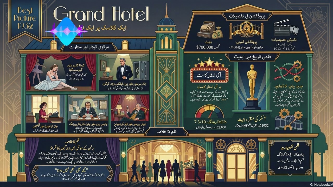 Grand Hotel (1932) | Complete Movie Review, Themes, Cast & Oscar Legacy