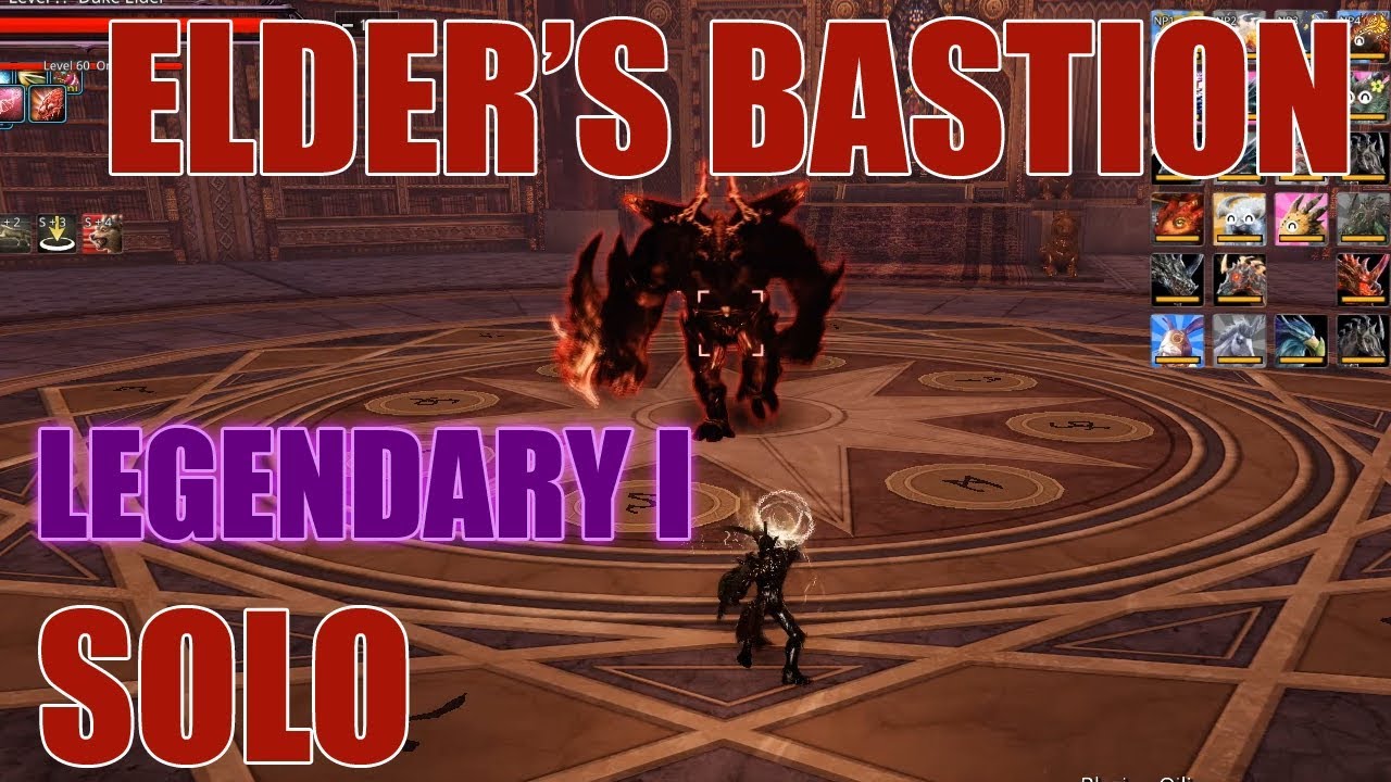 Riders of Icarus | Elder's Bastion L1 Solo | BOSSES | Alsacian Gear