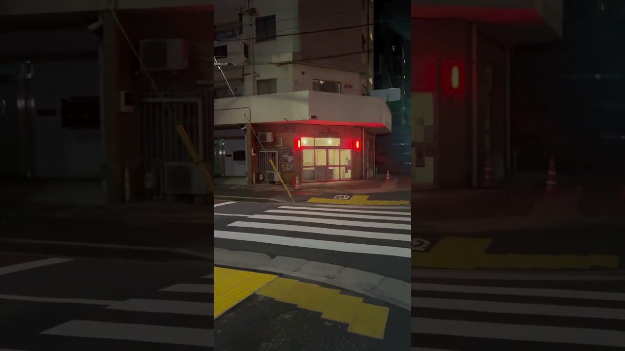 マンションの下にあるちょっと怖い交番　中野弥生町
