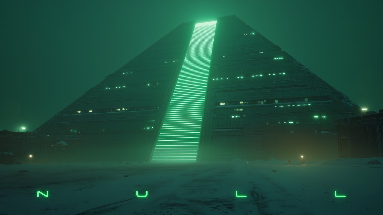 NULL: Blade Runner Ambience | Sleep & Focus Ambient Music | Soothing Snowy Cyberpunk Soundscape