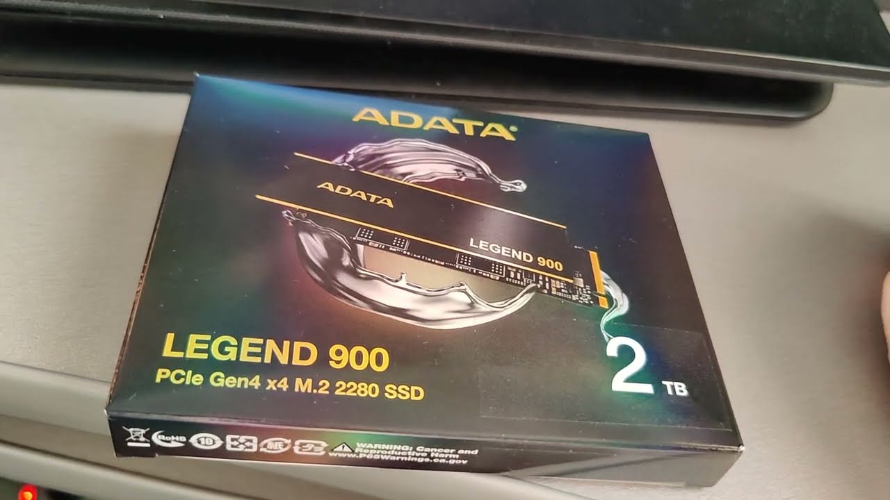 Поставил в приставку SSD накопитель A-Data Legend 900 SLEG-900-2TCS