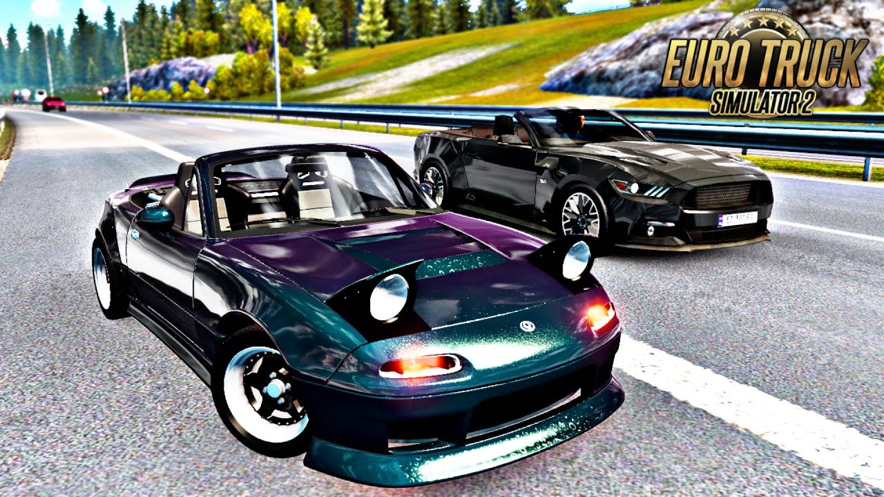 Mazda MX-5 Miata NA V1 1.45 ETS2 Car Mod #ets2latestcamod #ets2 #viralgame