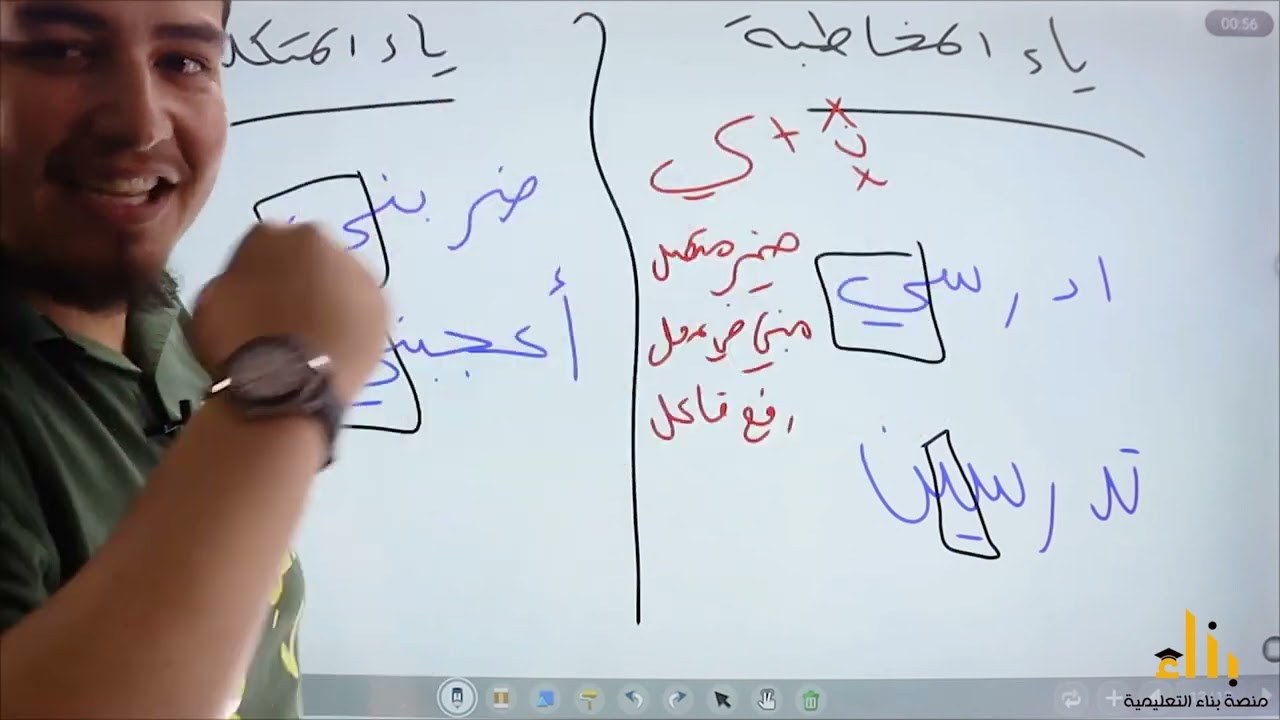 أسهل طريقة للتمييز بين ياء المخاطبة و ياء المتكلم