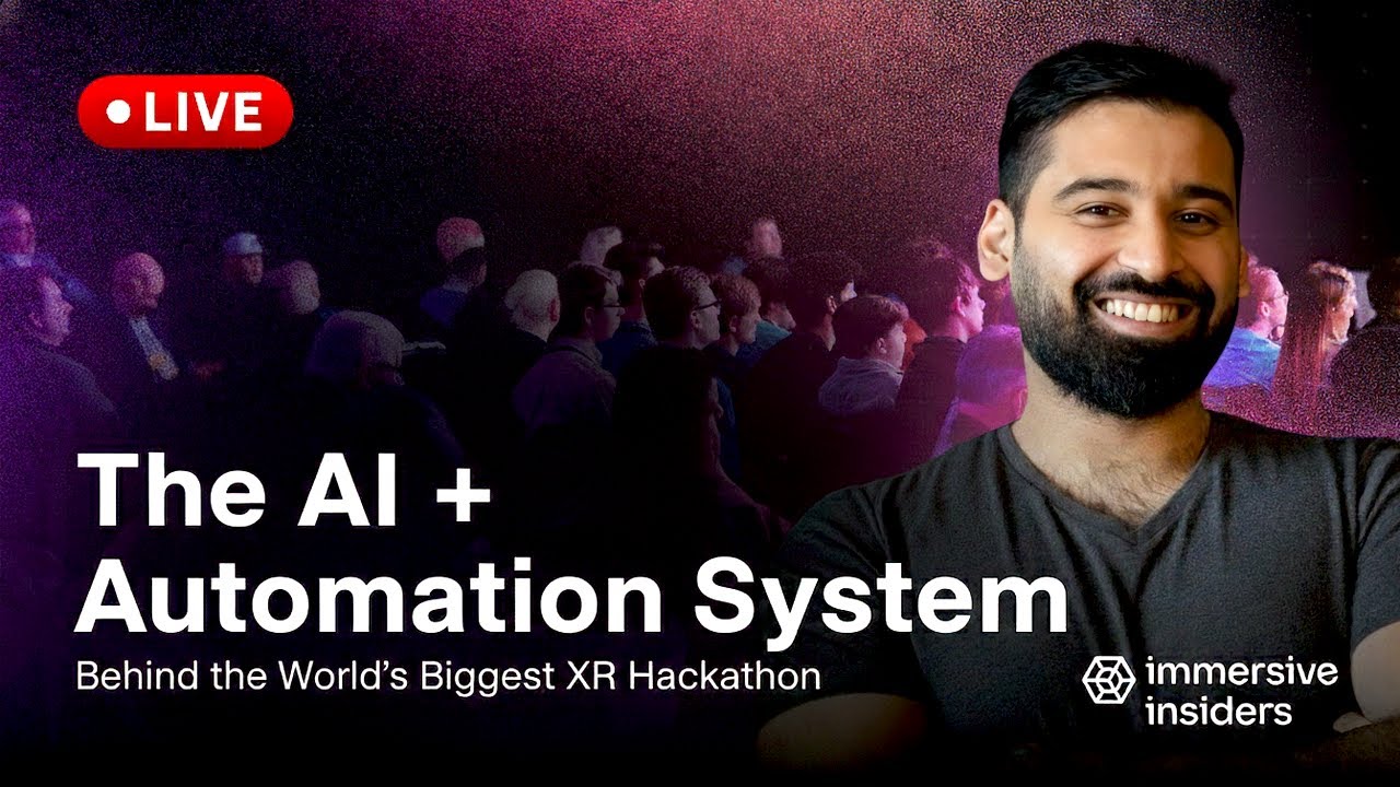 The AI + Automation System Behind the World's Biggest XR Hackathon