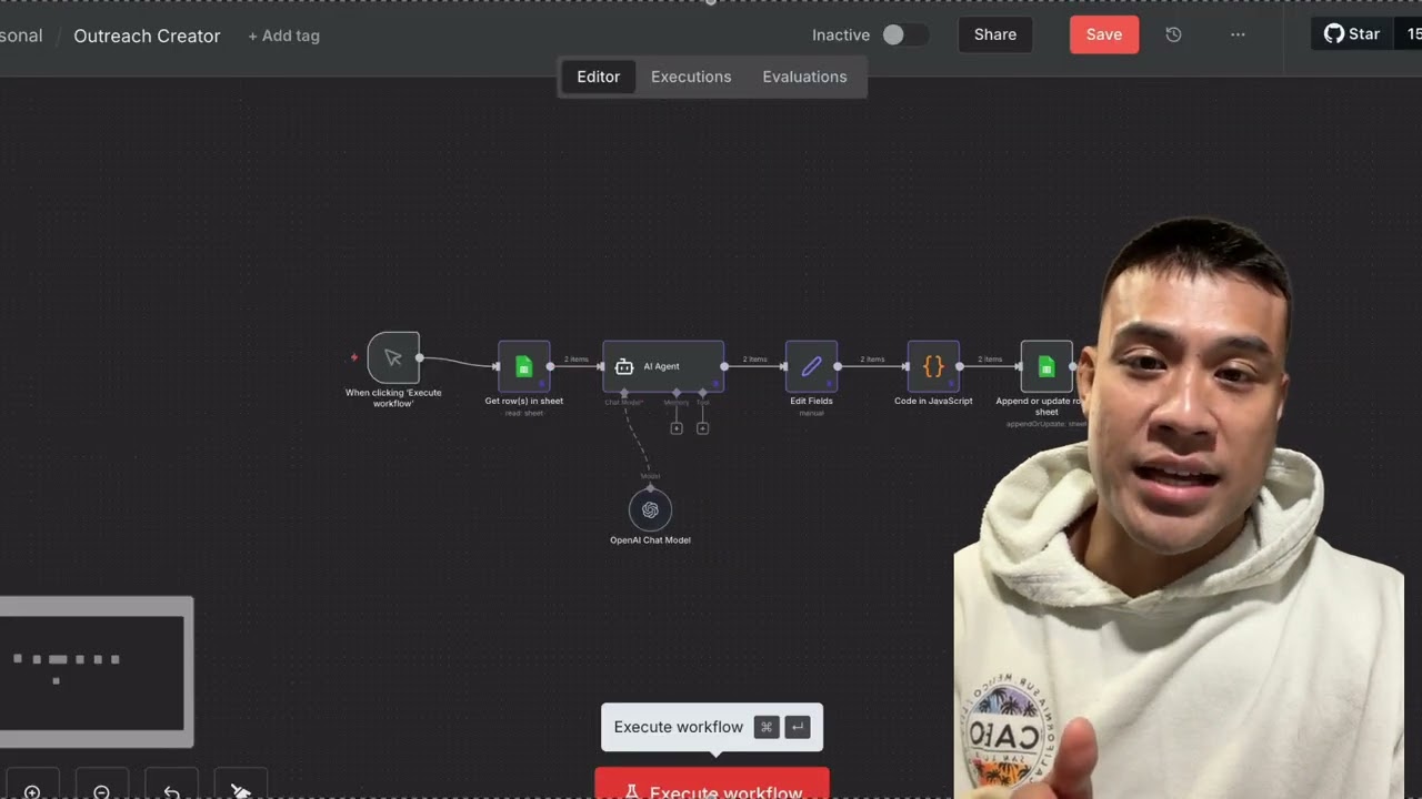 AI Automation for Outbound Sales - Beginner's Workflow Tutorial