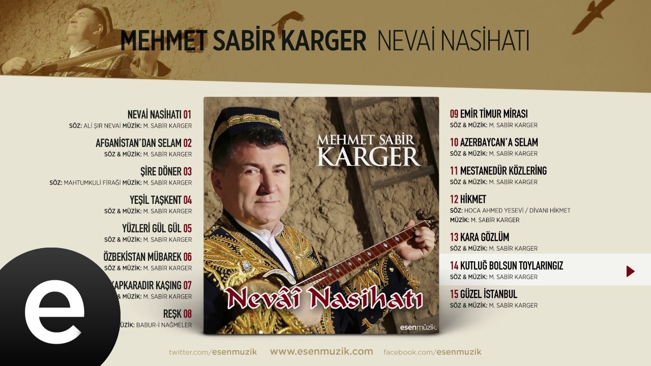 Kutluğ Bolsun Toylarıngız (Mehmet Sabir Karger) Official Audio #mehmetsabirkarger - Esen Müzik