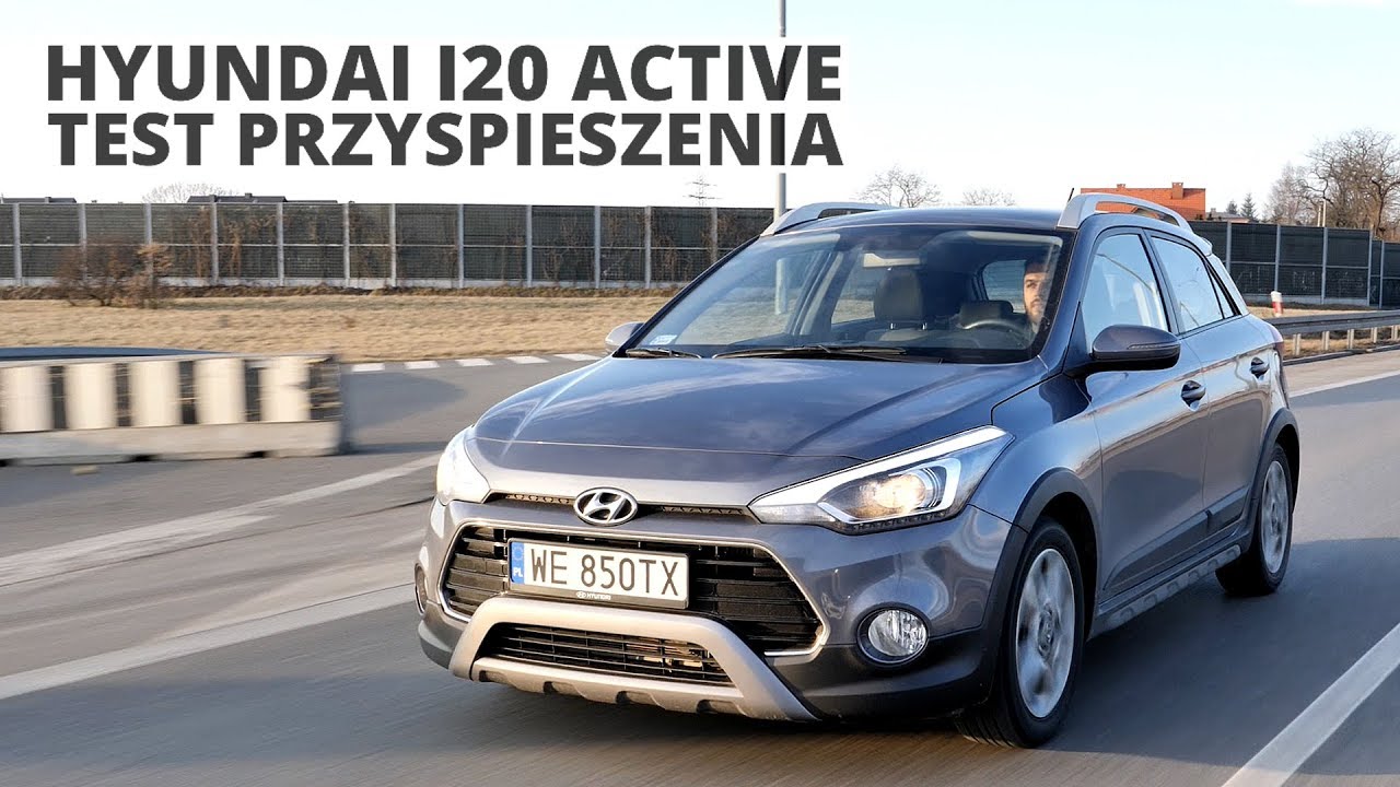 Hyundai i20 Active 1.0 T-GDI 100 KM (MT) - acceleration 0-100 km/h