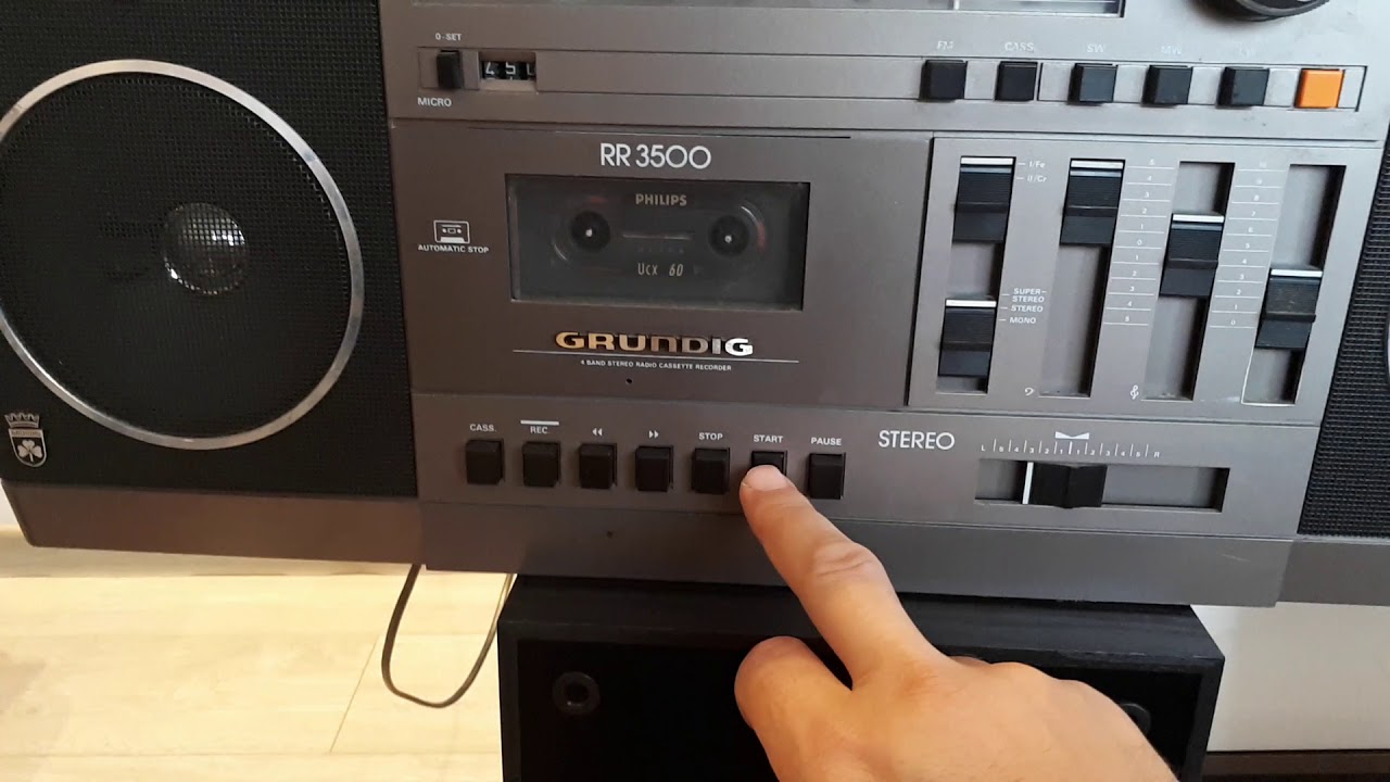 Grundig RR 3500 - Radiorecorder , 1985