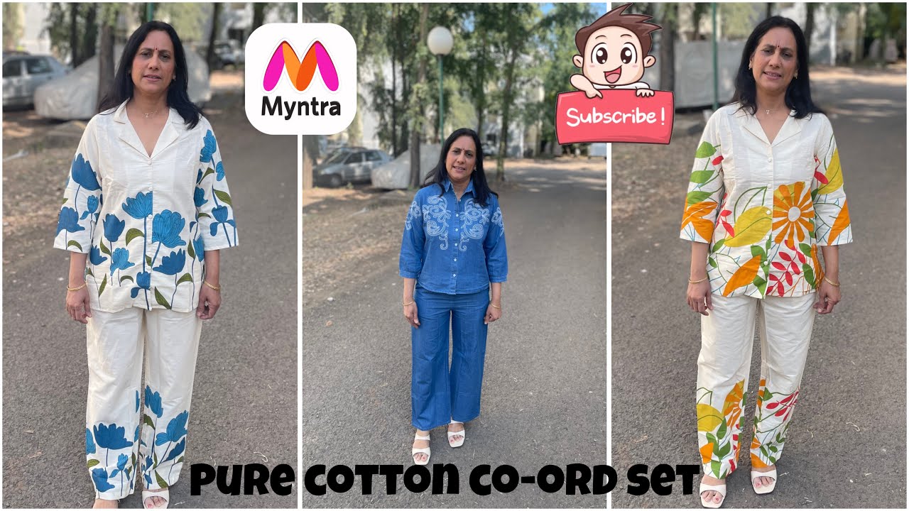 Best co-ord set  from Myntra  budget friendly & very good looking 💕❤️👌
