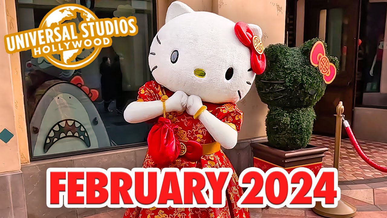 Universal Studios Hollywood - February 2024 Walkthrough [4K POV]