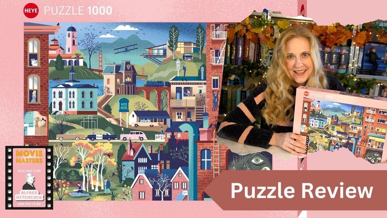 Alfred Hitchcock - Movie Masters Puzzle | 1000 Teile von Heye