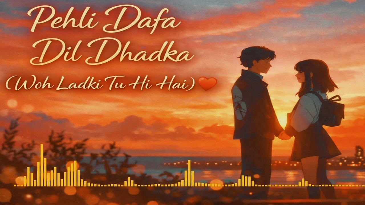 Pehli Dafa Dil Dhadka ❤️| Woh Ladki Tu Hi Hai💁| New romantic hindi love song ❤️❤️|