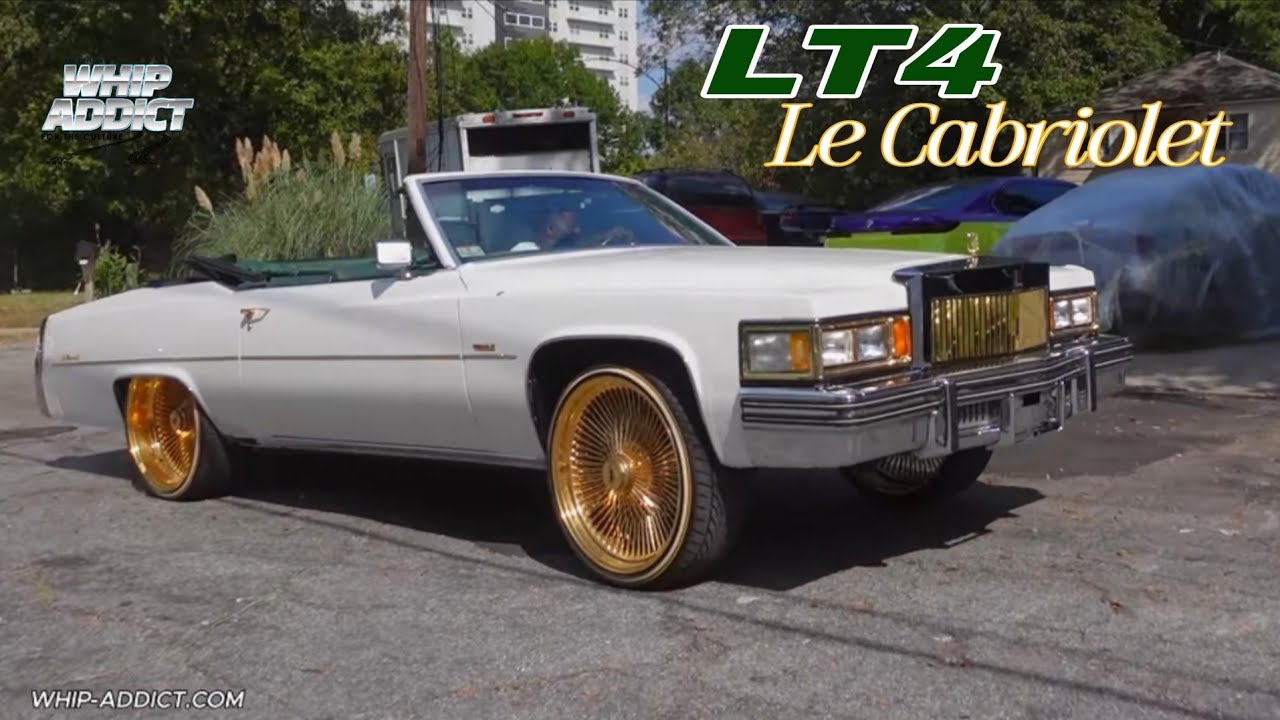 WhipAddict: Cadillac Le Cabriolet на All Gold Dayton с двигателем LT4 с наддувом!