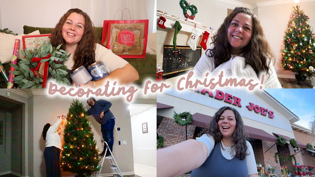 target Christmas haul + decorate with me! vlogmas day 1!