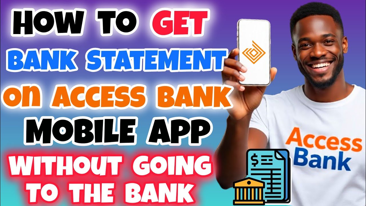 Как получить выписку по банковскому счету в приложении Access Bank | Скачать выписку по банковско...
