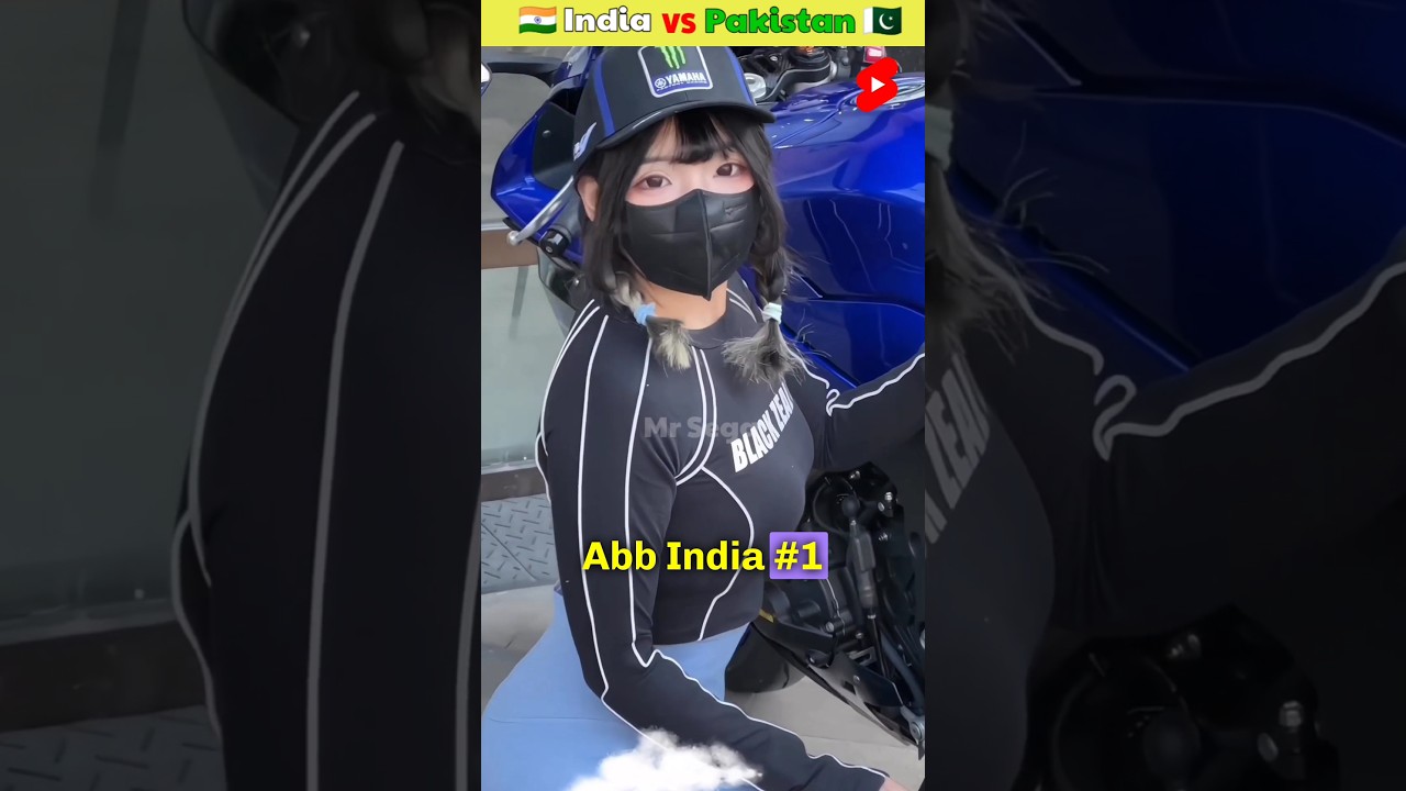 🇮🇳Indian No.1 Motovlogger Vs 🇵🇰Pakistan No.1 Motovlogger😱🔥 || Full Comparison ||@MrSega16 |#shorts