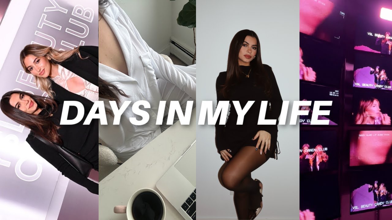DAYS IN MY LIFE: everyday routine, ysl event, pr haul & more