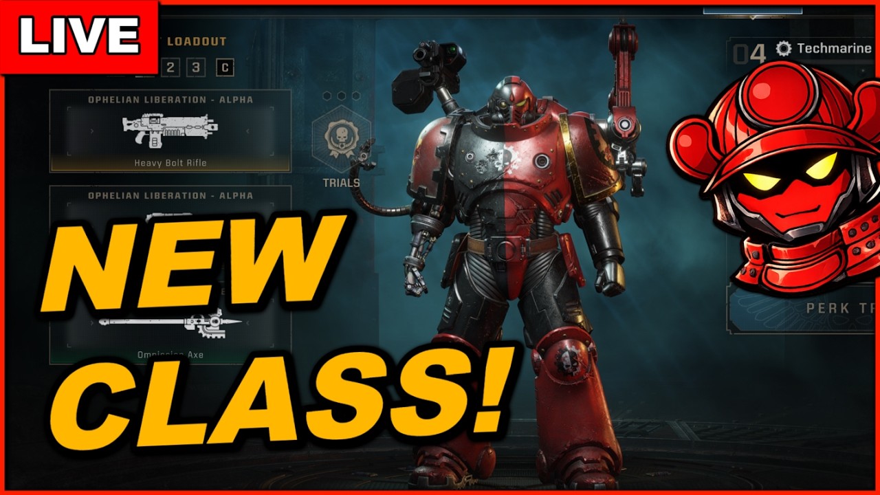 🔴Space Marine 2 Techmarine LIVE - Just Dropped! ⚙️