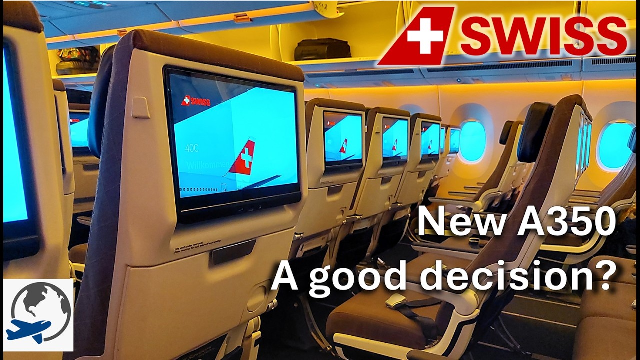 Really so good? SWISS Airbus A350 Economy Tripreport | Zurich to Hannover