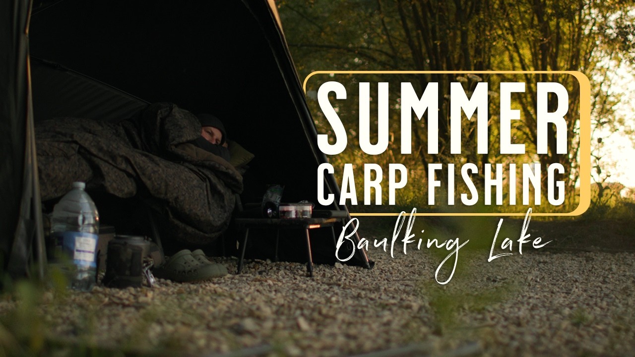 Summer Carp Fishing! Boilie only success at Baulking Lake!