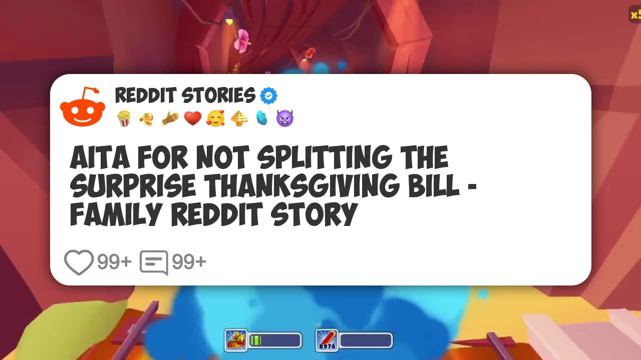 AITA For Not Splitting The Surprise Thanksgiving Bill - Family Reddit Story #reddit 