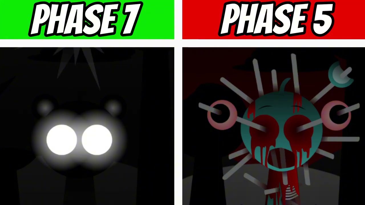 Incredibox Sprunki Definitive Phase 7 VS Definitive Phase 5 | Which is Better?