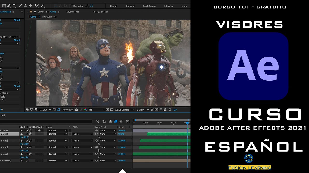 CURSO DE ADOBE AFTER EFFECTS CC 2021 EN ESPAÑOL #05 - VISOR Y HERRAMIENTAS DE VISUALIZACION