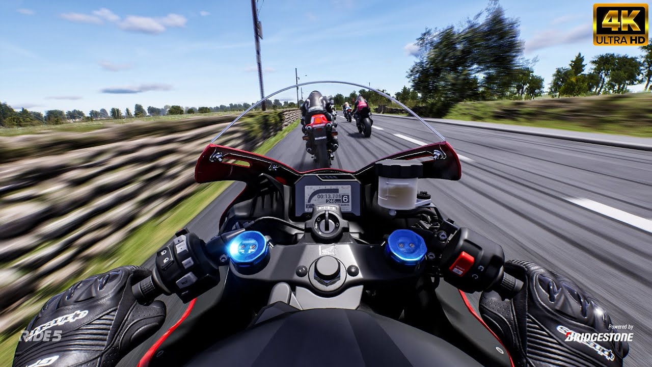 2021 HONDA CBR 600RR HRC - ULTRA GRAPHICS (4K 60fps) STREET RACE! | RIDE 5 GAMEPLAY