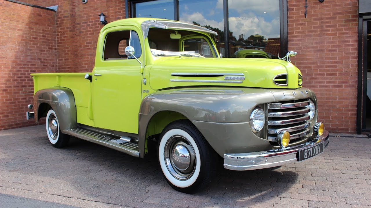 1950 Ford F2 Flathead V8 Pickup 4 Speed Manual