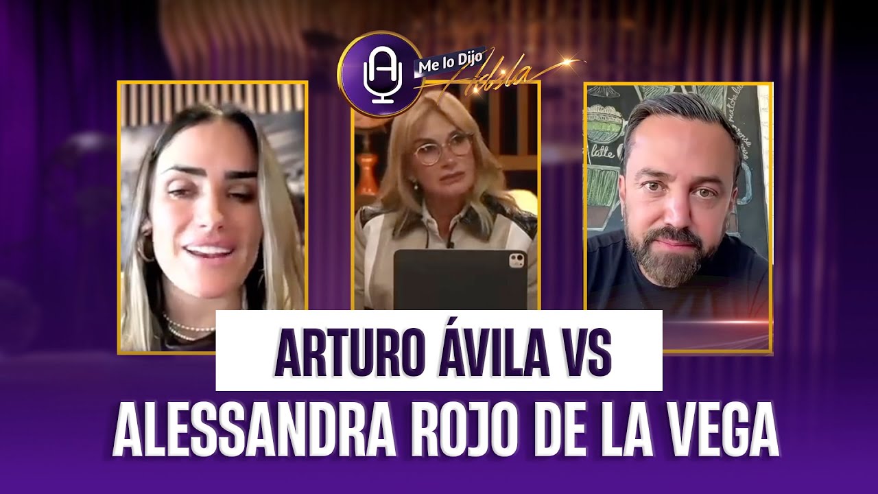 Alesandra le dice “MENTIROSO COMPULSIVO” a Arturo Ávila | MLDA