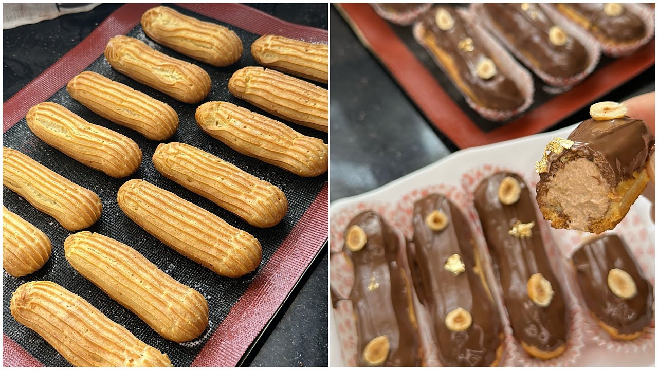 ماليوم ماتزيديش تقولي مانجحوليش ليزيكلار😍الوصفة مع جميع اسرار العجينة و الكريمة🍰مقرمشين و فارغين