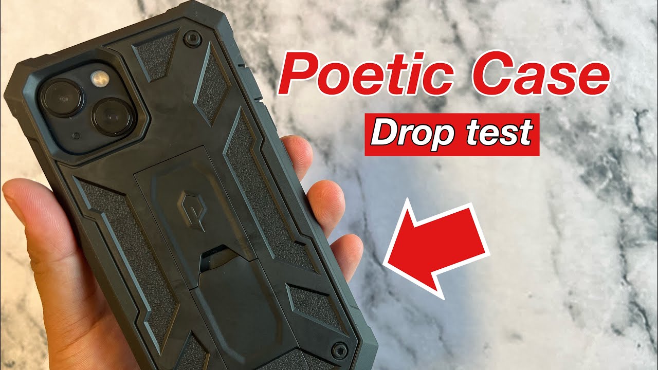 Poetic Case Drop test iPhone 13