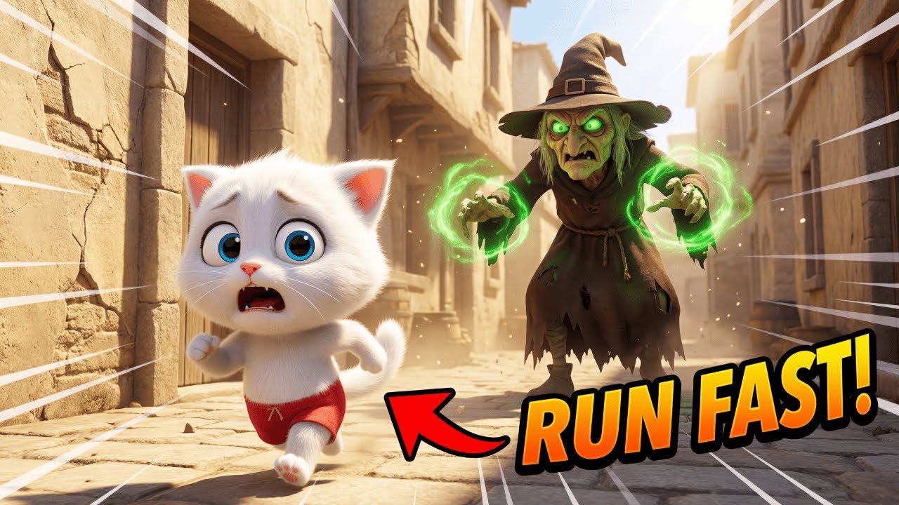 😱 OMG The Witch Took the Kitten| What Happened Next Will Make You Cry