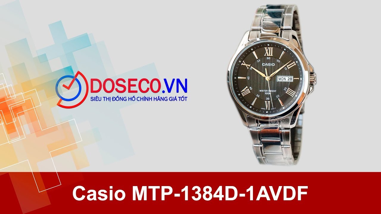[Góc Review nhanh] #749: Casio MTP-1384D-1AVDF