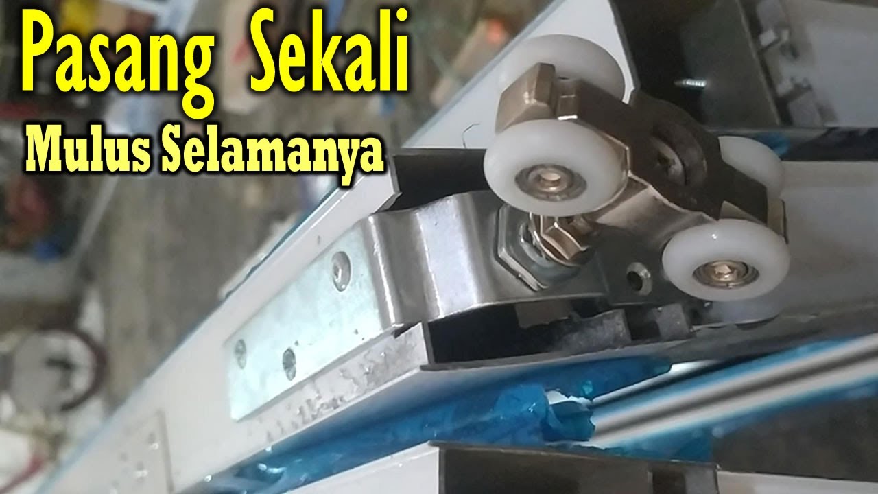 Cara Pasang Roda Pintu Lipat Aluminium: Mulus & Kokoh Dijamin! 💡