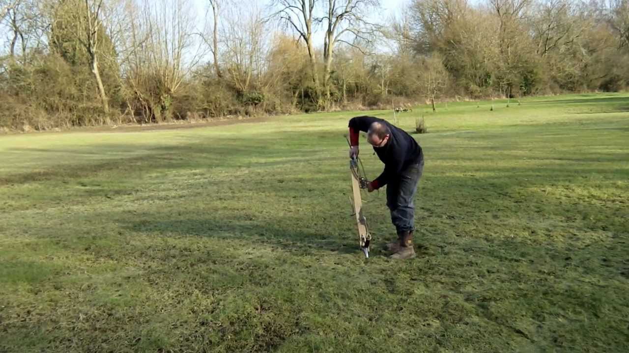 Tod of Tods Stuff shoots a 1250lb medieval windlass crossbow