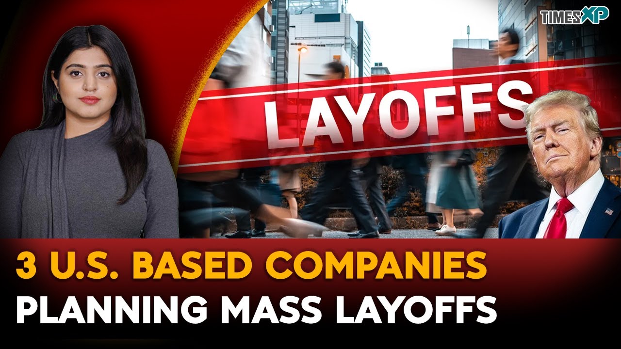 3 U.S. Based Companies Planning Mass Layoffs| Indians In The U.S.| Driti Atri Explains