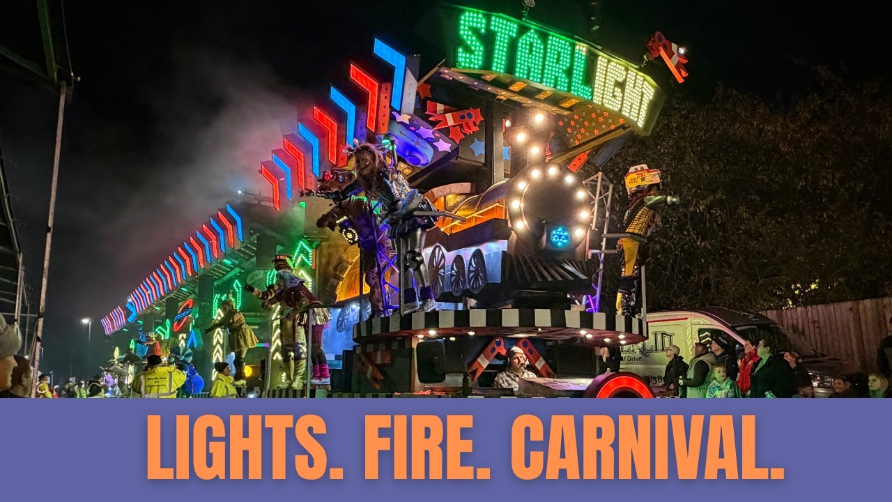 Bridgwater Carnival 2025 - The UK’s BIGGEST Illuminated Parade!