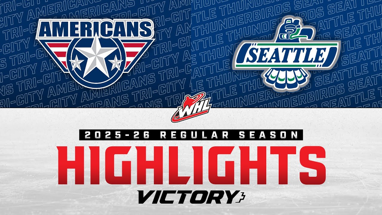 Tri-City Americans at Seattle Thunderbirds 9/20 | WHL Highlights 2025-26